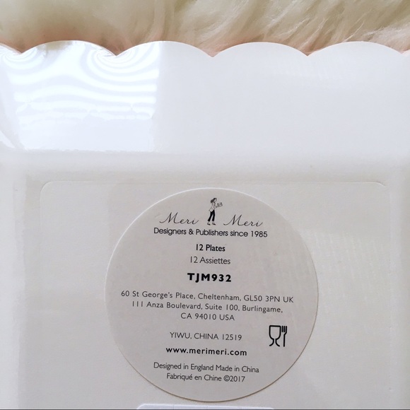 Meri Meri 12 MEDIUM Cactus Succulent Party Plates - Picture 2 of 3